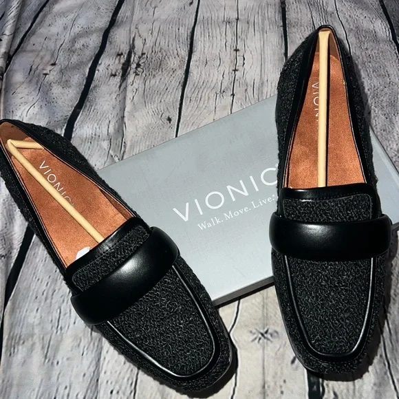 Vionic Womens Mylene Boucle Slip On Loafers - Picture 8 of 8